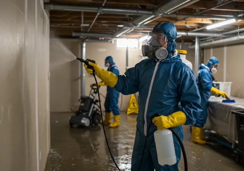 Basement Sanitization and Antimicrobial Treatment process in Lake Isabella, CA